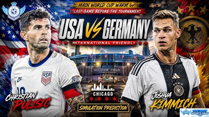 USA vs Germany: United States Set to Challenge Flawless German Machine in Chicago Dress Rehearsa