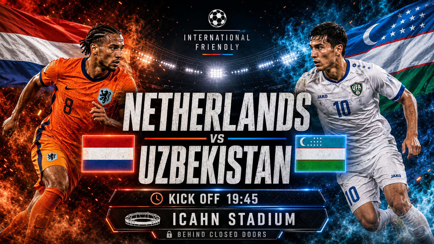 Netherlands - Uzbekistan : Final fine-tuning behind closed doors in New York