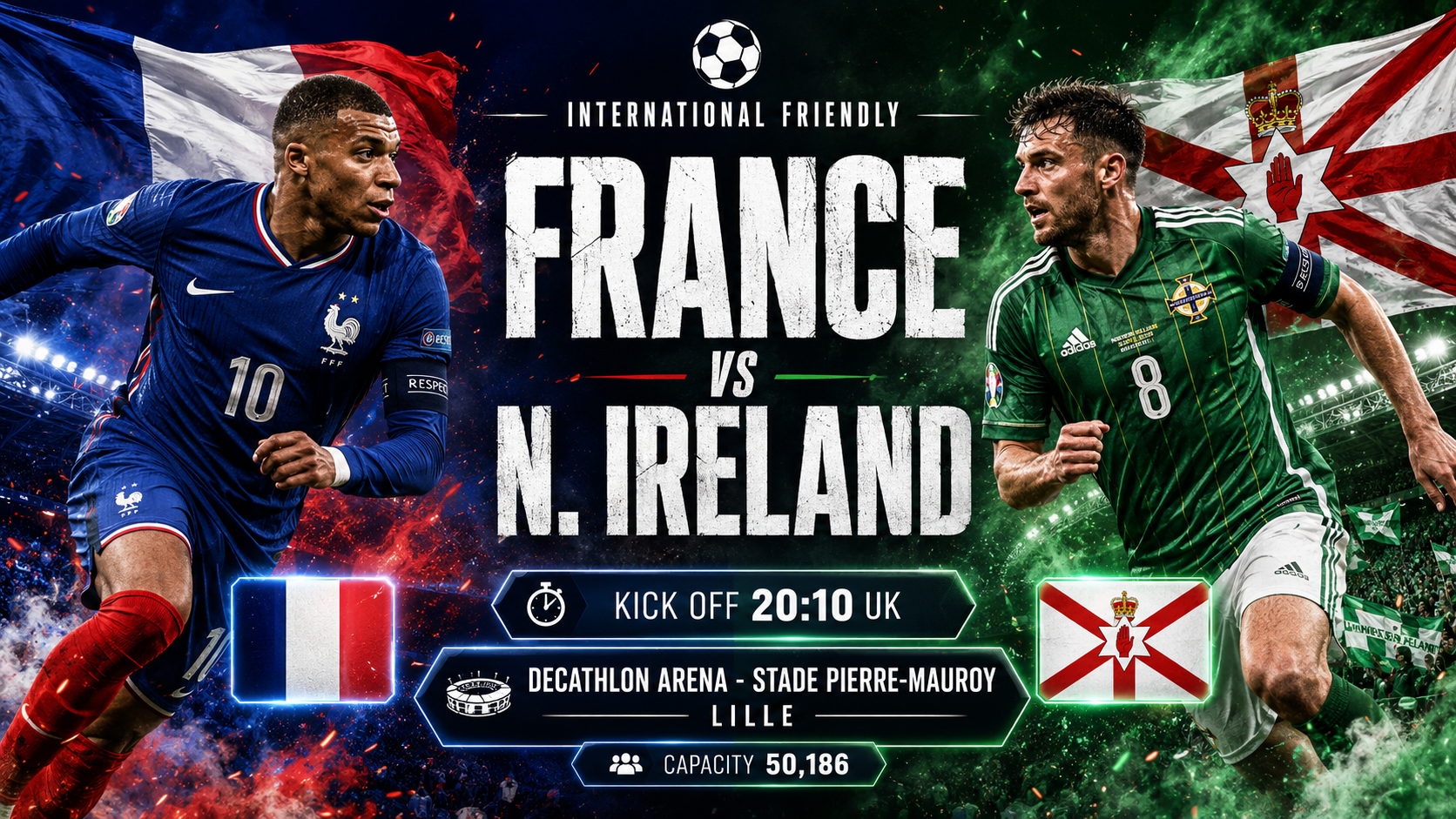 France - Northern Ireland : World Cup favourites look for the perfect send-off against a youthful Green and White Army