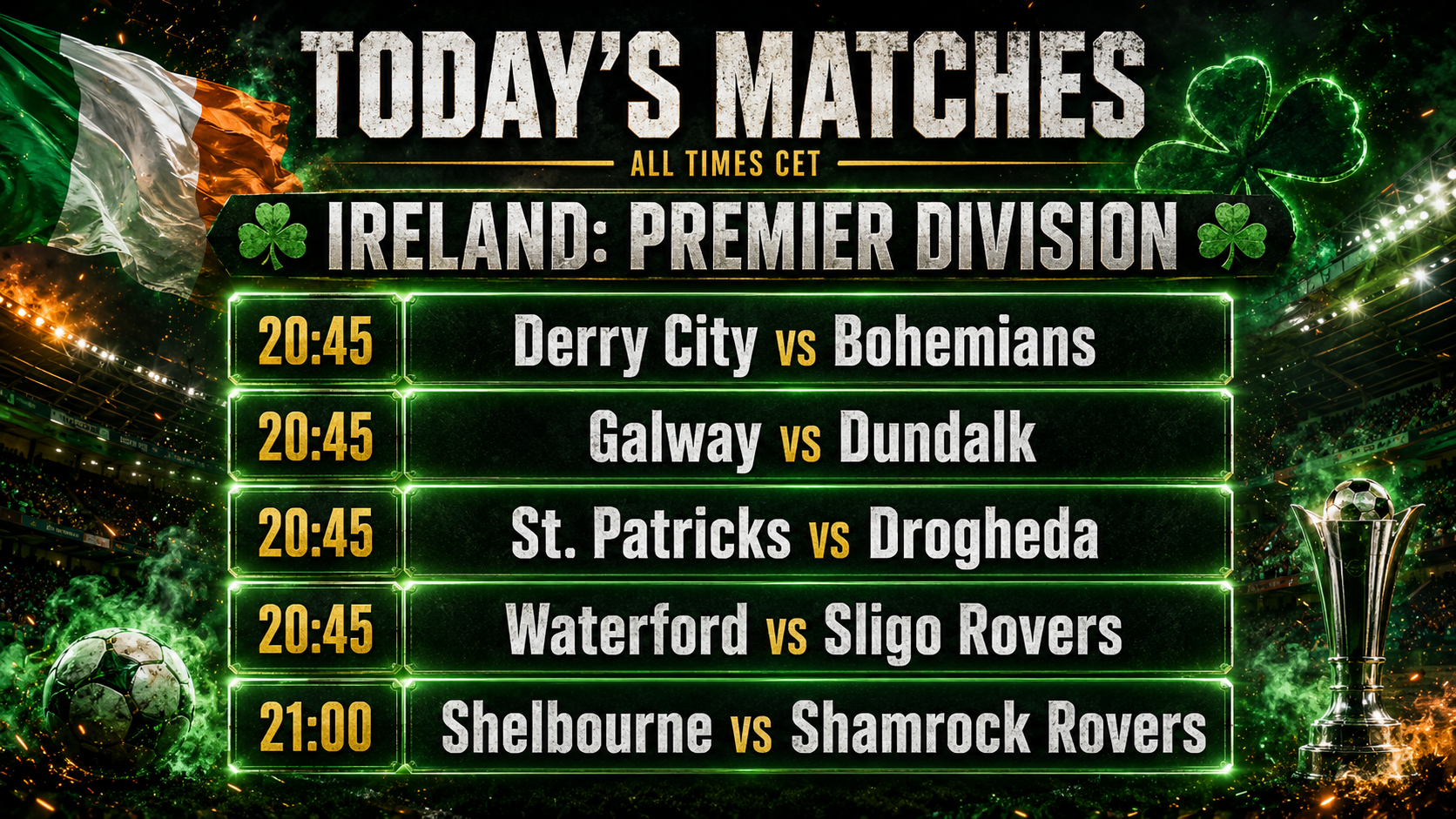 Shelbourne - Shamrock Rovers: Dublin Derby Ignites as League of Ireland Reaches Crucial Matchday