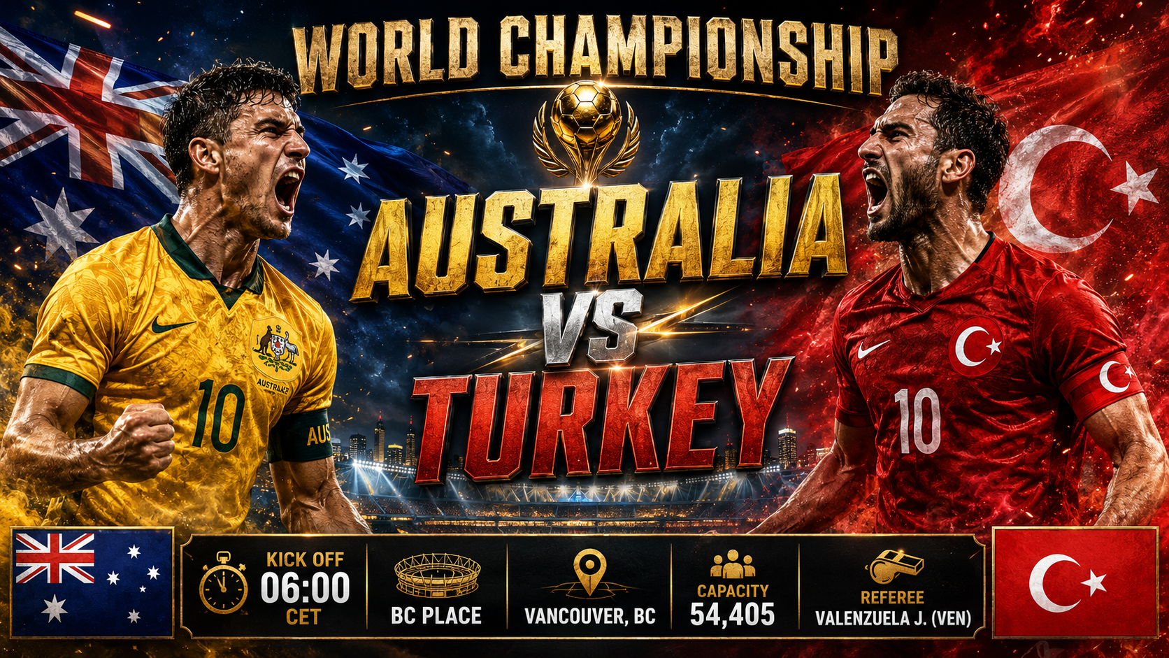 Australia - Turkey : Long-awaited Turkish return meets a resilient Socceroos wall in Vancouver opener